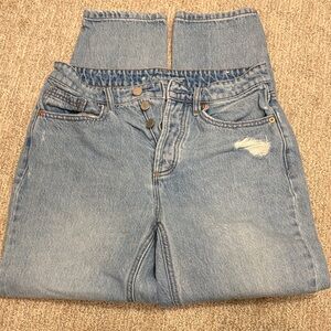 Reitmans Stylish High Rise Blue Jeans